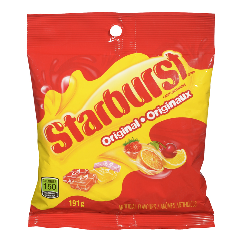 Starburst Original Peg Bag (12-191 g) (jit) - Pantree