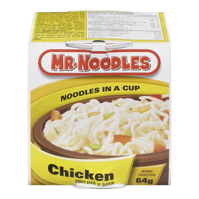 Mr. Noodle Soup Cup Chicken (12-64 g) (jit) - Pantree