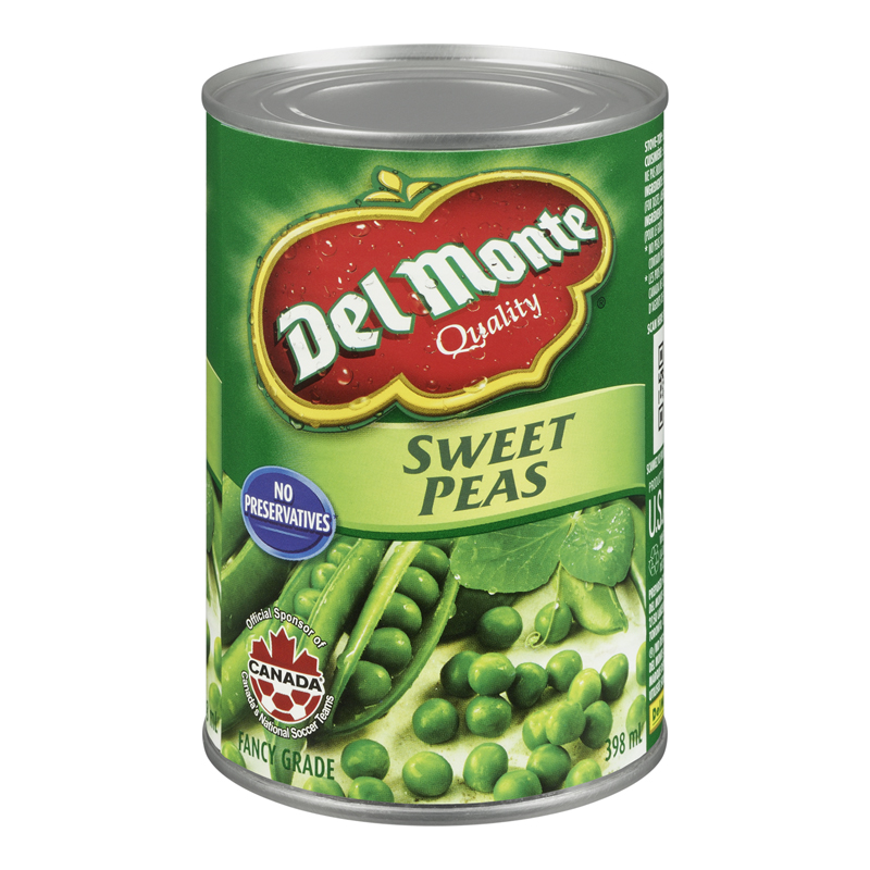Del Monte Fancy Sweet Peas Assorted (24-398 mL) (jit) - Pantree