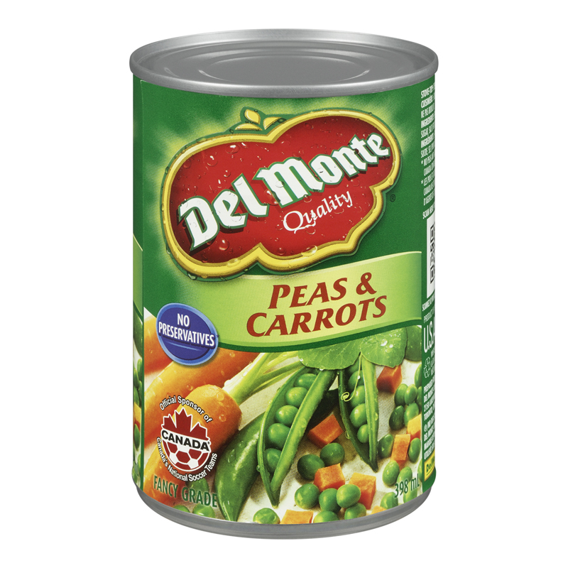 Del Monte Peas & Carrots (24-398 mL) (jit) - Pantree