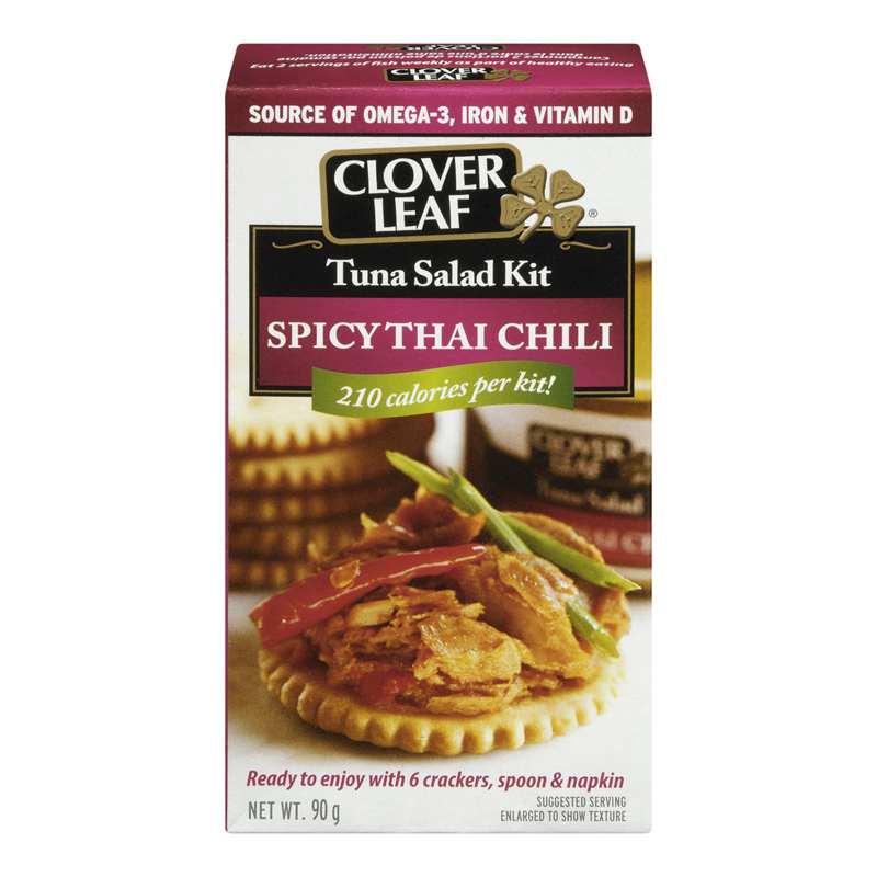 Clover Leaf Tuna Salad Kit Spicy Thai Chili (12-90 g) (jit) - Pantree