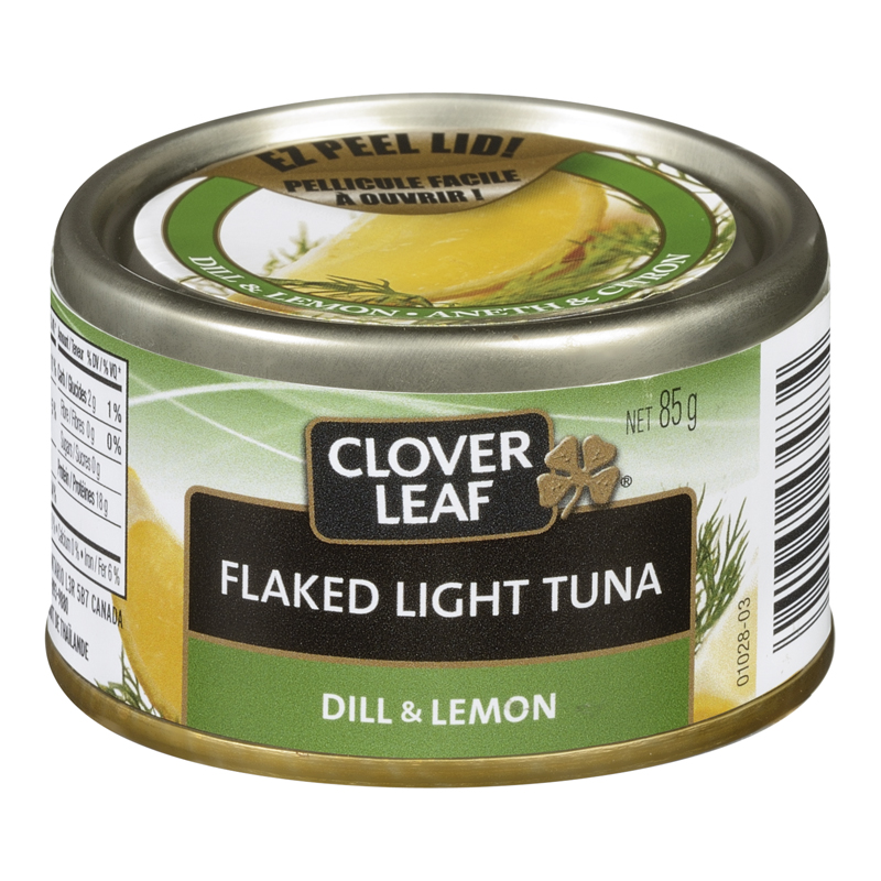 Clover Leaf Flaked Light Tuna - Dill & Lemon (24-85 g) (jit) - Pantree