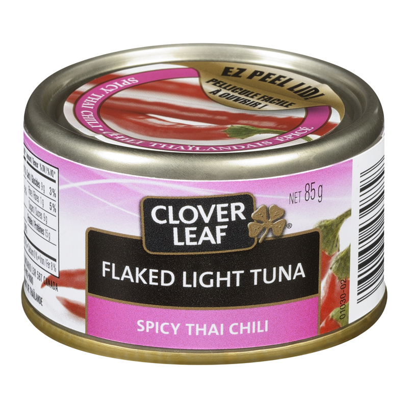 Clover Leaf Flaked Light Tuna - Spicy Thai Chili (24-85 g) (jit) - Pantree