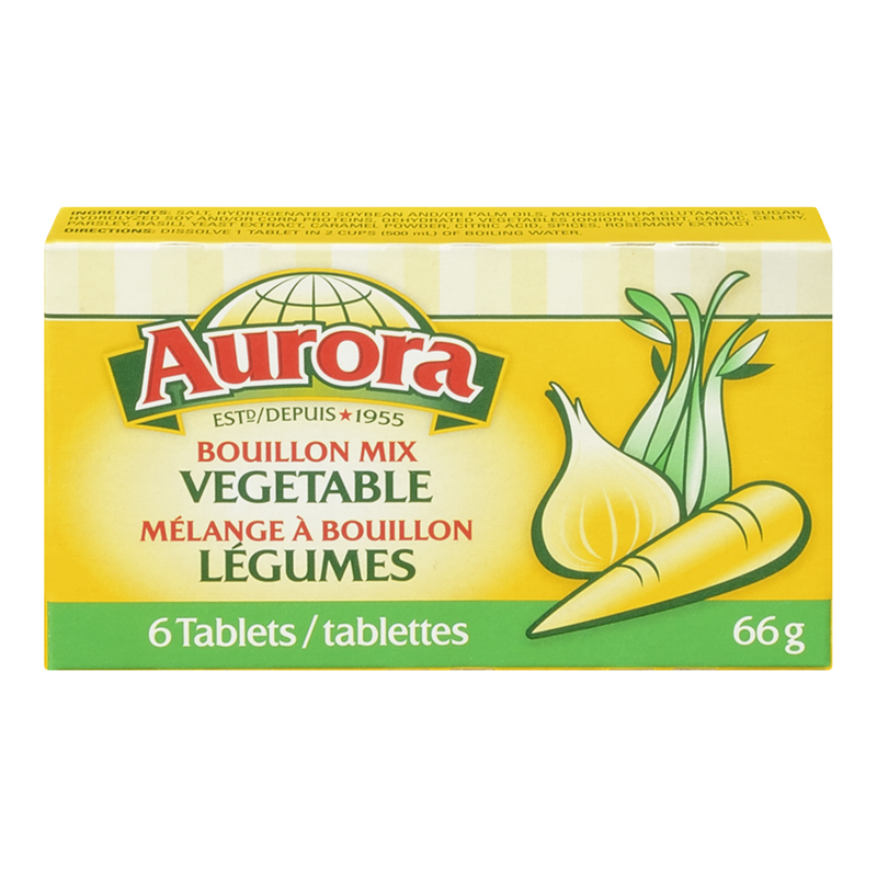 Aurora Bouillon Vegetable Cubes (24-66 g) (jit) - Pantree