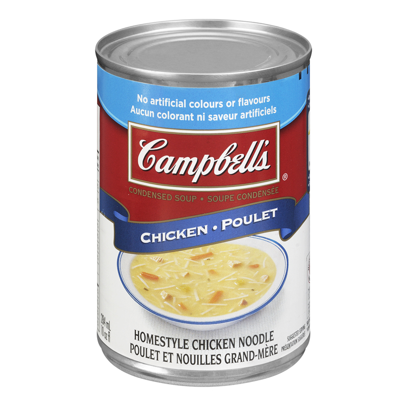 Campbell's Chicken Noodle Home-style (12-284 mL) (jit) - Pantree