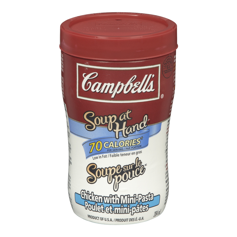 Campbell's Soup At Hand Chicken Mini Pasta (8-284 mL) (jit) - Pantree