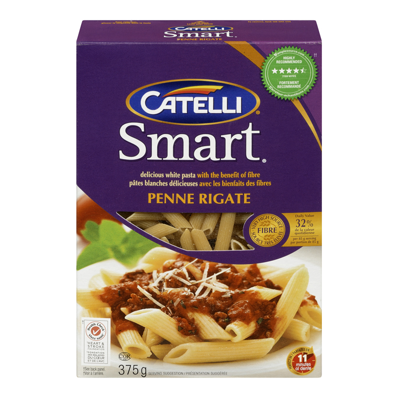 Catelli Smart Penne Rigate Pasta (12-375 g) (jit) - Pantree