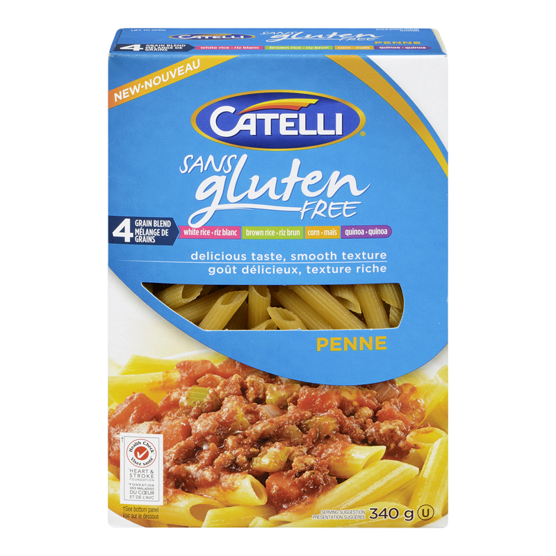 Catelli Gluten Free Penne Pasta (12-340 g) (jit) - Pantree