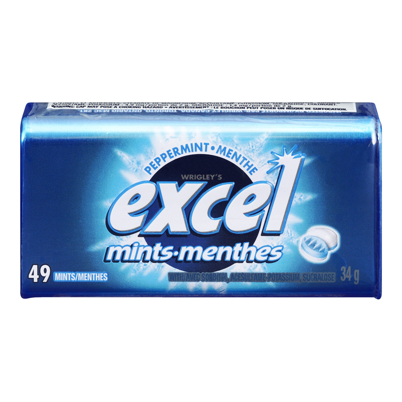 Excel Mints Peppermint (8 Packs) (jit) - Pantree