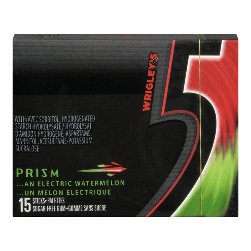 5 Gum Prism Slimpack - Watermelon (10-packs) (jit) - Pantree