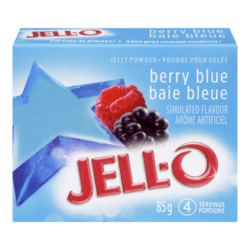 Jello Berry Blue- Raspberry (24-85 g) (jit) - Pantree