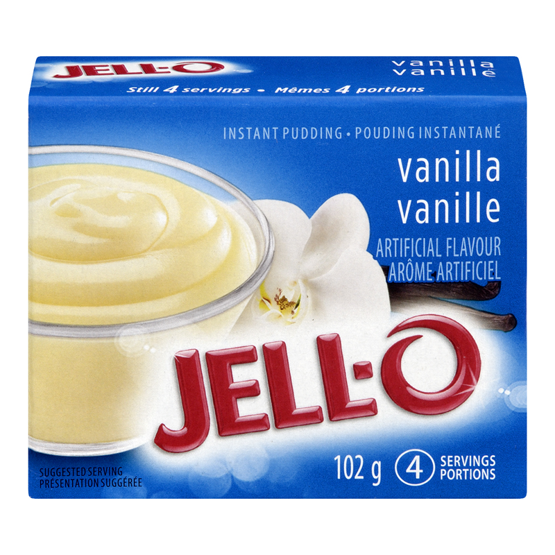 Jello Instant Pudding Vanilla (24-102 g) (jit) - Pantree