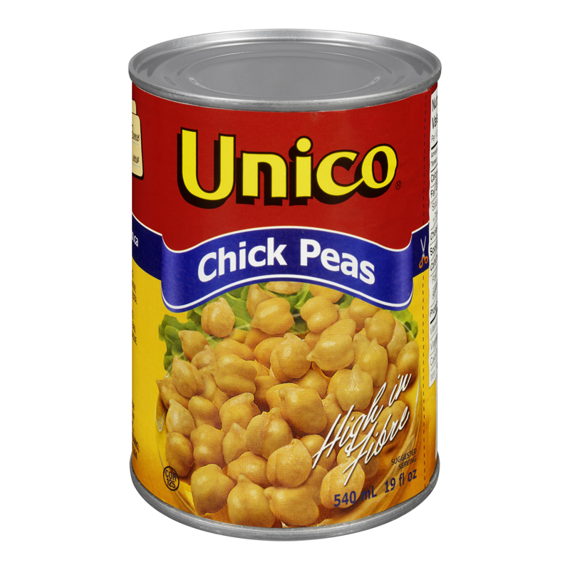 Unico Chick Peas (24-540 mL) (jit) - Pantree