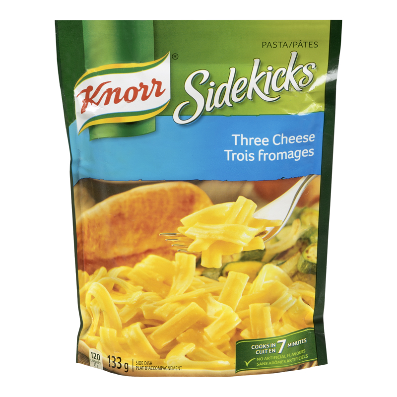 Knorr Sidekicks Three Cheese (12-133 g) (jit) - Pantree