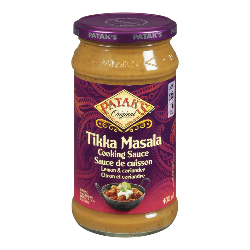 Pataks Tikka Masala Cooking Sauce (6-400 mL) (jit) - Pantree