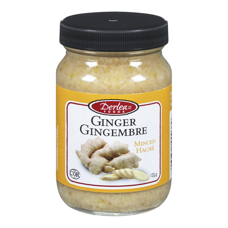 Derlea Ginger Minced (12-120 g) (jit) - Pantree