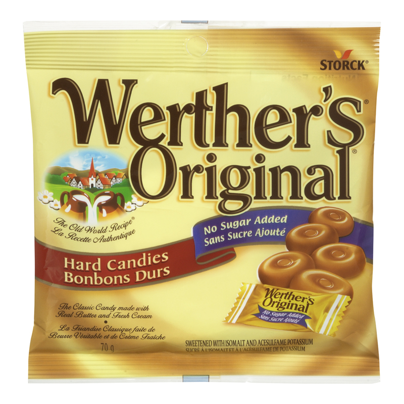 Werthers Original No Sugar Added (12-70 g) (jit) - Pantree