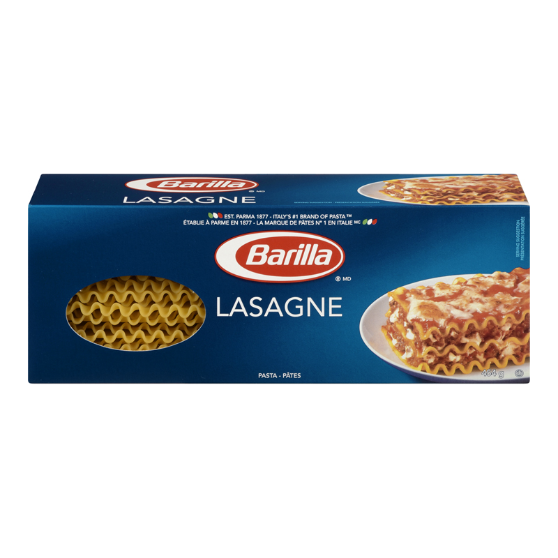 Barilla Lasagna (Kosher) (12-454 g) (jit) - Pantree