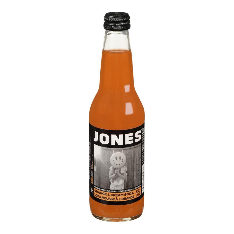 Jones Soda Orange And Cream Soda (12-355 mL) (jit) - Pantree