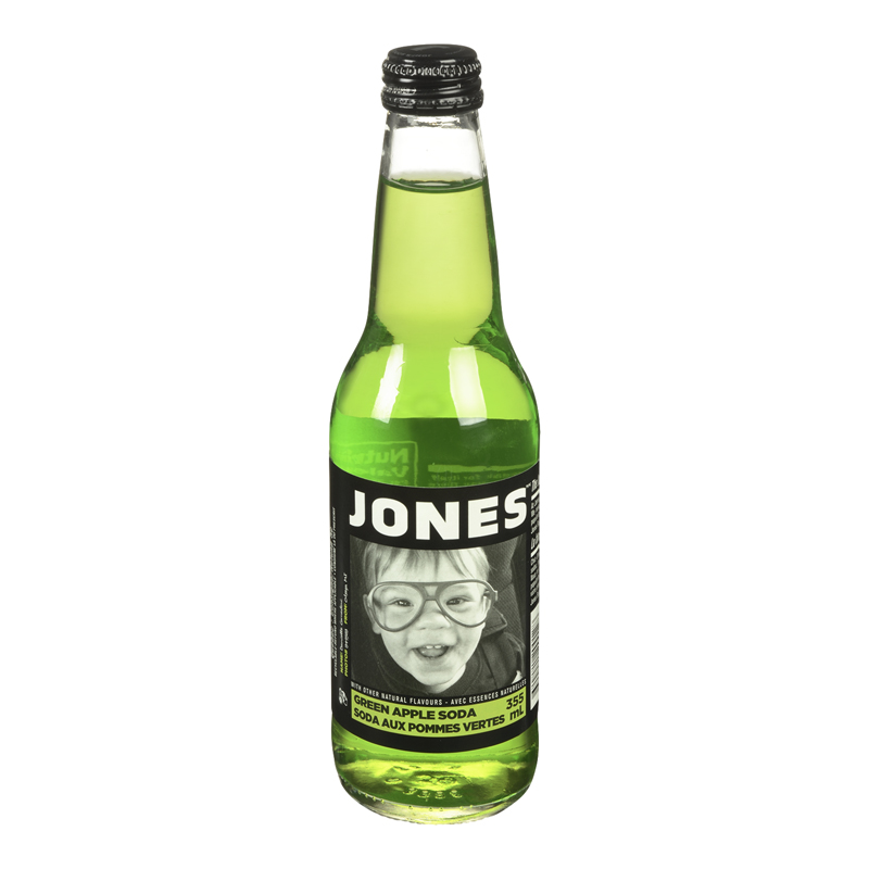 Jones Soda Green Apple (12-355 mL) (jit) - Pantree