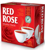 Red Rose - Orange Pekoe-  Ind. Wrapped Singles (100 Per Box) - Pantree