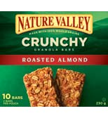 Nature Valley Crunchy Roasted Almond (12-230 g (120 Bars)) (jit) - Pantree