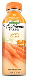 Bolthouse 100% Carrot Juice (Gluten Free, Vegan, BPA-Free) (6-450 mL) (jit) - Pantree