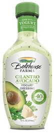 Bolthouse Cilantro Avocado Yogurt Dressing - Refrigerated (Gluten Free) (6-414 mL) (jit) - Pantree