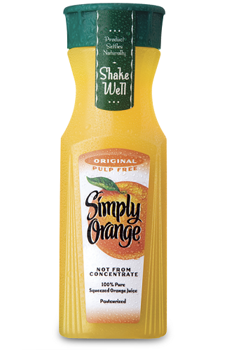 Simply Orange Juice Pulp Free - Refrigerated (12-340 mL) (jit) - Pantree