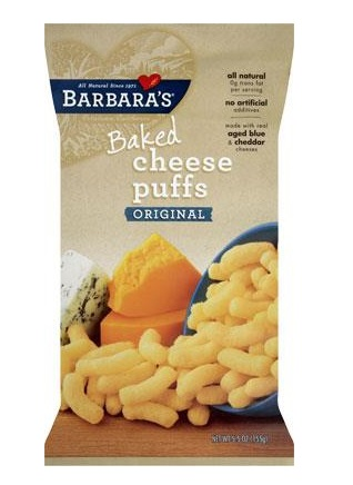 Barbara's Bakery Baked Cheez Puffs, Original (Non-GMO) (12-155 g) (jit) - Pantree