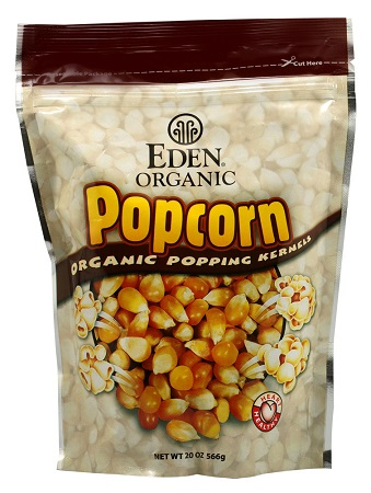 Eden Foods Popcorn, Unpopped (Gluten Free, Organic, Non-GMO, Kosher) (12 - 566 g) (jit) - Pantree