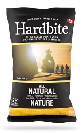 Hardbite All Natural Potato Chips (Gluten Free, Non-GMO) (15 - 150 g) (jit) - Pantree