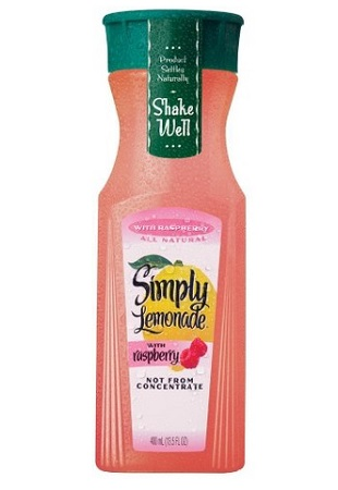 Simply Lemonade W/ Raspberry - Refrigerated (12-340 mL) (jit) - Pantree