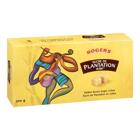 Rogers Brown Raw Sugar Cubes (12-500 g) - Pantree