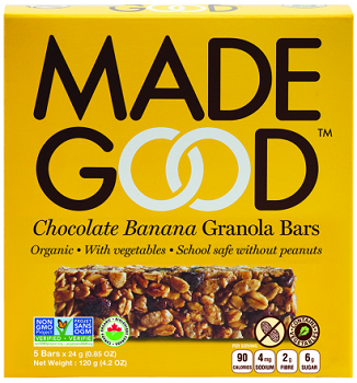 Made Good Chocolate Banana Organic Granola Bars (CASE: 30-24 g (Bars)) - Pantree