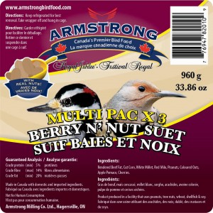 Armstrong Royal Jubilee Multi Pack Suet Berry Nut (12-320 g) (jit) - Pantree