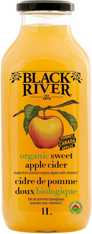 Black River Organic Sweet Apple Cider (12-1 L) (jit) - Pantree