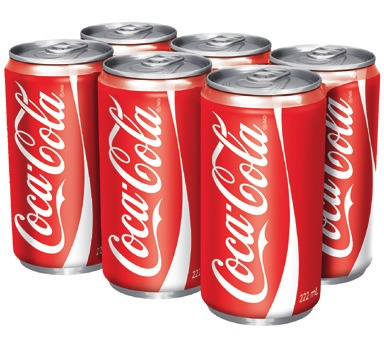 Coke Classic Mini Cans (24-222 mL) - Pantree
