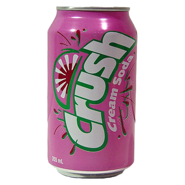 Crush Cream Soda (12-355 mL) - Pantree