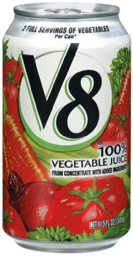 V8 Juice Vegetable Cocktail Cans (28-340 mL) - Pantree