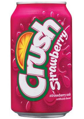 Crush Strawberry (Product of USA) (12-355 mL) - Pantree