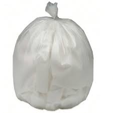 Garbage Bags - 24 x 22 Clear Regular Strength Bio-Degradable Eco Logo Certified (500 per Case) - Pantree
