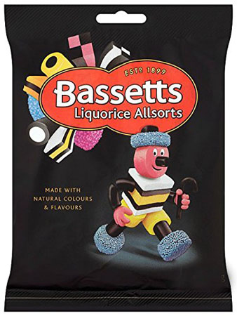 Bassetts Liquorice Allsorts (Products Of The U.K.) (12-190 g) (jit) - Pantree