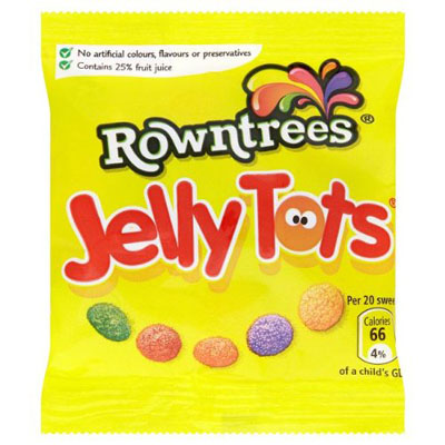 Rowntrees Jelly Tots Snack Bag (Product Of The U.K.) (36-42 g) (jit) - Pantree