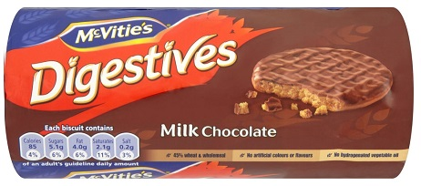 McVities Digestives Milk Chocolate (Product Of The U.K.) (12-266 g) (jit) - Pantree