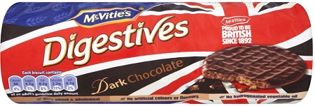 McVities Digestives Dark Chocolate (Product Of The U.K.) (12- 265 g) (jit) - Pantree