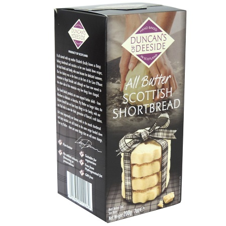 Duncans Shortbread All Butter Scottish (Product Of The U.K.) (12-200 g) (jit) - Pantree