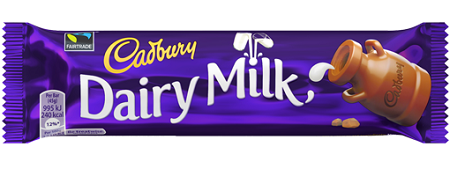 Cadbury Dairy Milk Regular Bar Standard (Product Of The U.K.) (48-45 g) (jit) - Pantree