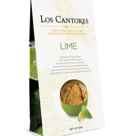 Los Cantores Lime Torilla Chips (12-325 g) (jit) - Pantree