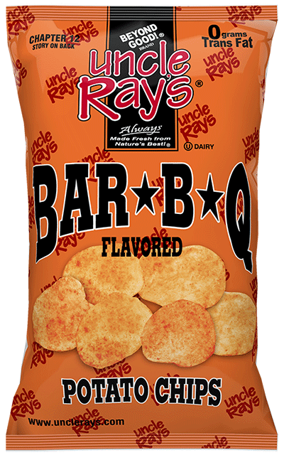 Uncle Ray's Potato Chips Bbq (Kosher) (12-270 g) (jit) - Pantree